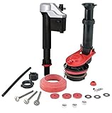 Korky 4010 MP / PKプラチナトイレユニバーサル修理キット、プラスチック、ゴム
