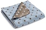 Bocasa Blankets World Affairs Softly Dots Baby Cotton Blend Throw Blanket by Bocasa Blankets