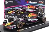 ブラーゴ F1 レッドブル シグネチャーシリーズ ミニカー 1/43 マックス・フェルスタッペン RED BULL RB19 TEAM ORACLE RACING N 1 ワールドチャンピオン マイアミ GP 2023 MAX VERSTAPPEN [並行輸入品]