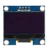 1.3インチ 128 x 64 IIC I 2 C SPIシリアル OLEDディスプレイモジュール ホワイトテキストカラー ホワイトOLEDモジュール