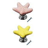 F Fityle 可愛い　ドア　ノブ　キャビネット　家具　引き出し　プル　ハンドル　2個