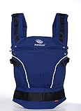 Manduca 3-in-1 Baby Carrier Pure Cotton (Royal Blue) by Manduca