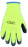 Custom Leathercraft 2339X Hi-Viz Cold Weather Latex Gripper Gloves X-Large [並行輸入品]
