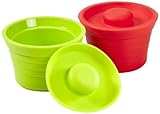 Kinderville Little BitesシリコンStorage Jars、2のセット 504501JRG4
