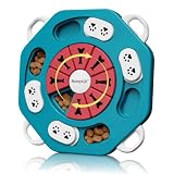 MateeyLife 犬 知育玩具 犬 おもちゃ 早食い防止 パズルおもちゃ 犬 知育玩具 脳トレ 知能トレーニング ペット給餌 分離不安 ストレス解消 脳トレ 集中力向上 早食い防止 小/中/大型犬対応