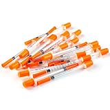 1ml オレンジシリンジ 30G - 直径0.3mm/0.011インチ - 長さ13mm/0.5インチ (20)