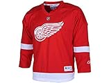 NHL HOCKEYリーボックDetroitレッドWings Boysサイズ4 – 7ジャージーレッド