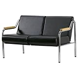 ソファー【応接家具・ジョイ・抗菌性ビニールレザー張り】 カラー:BK（ブラック）