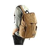 Huluwa Men's Backpack Canvas Vintage Backpack Men Rucksack Travel Bag School Bag Computers Laptop Ba