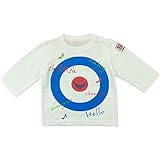 CHANNEL(チャンネル) 天竺ロゴPt長袖Tシャツ 80cm/オフシロ NO.CN-4402