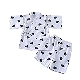 hibote 春夏 浴衣 甚平 甚平 子供服 着物 お祭り パジャマ 綿100 男女兼用 七五三 上下セット 夏祭り 花火大会 祭り衣装 寝巻 ZWAQ3 120