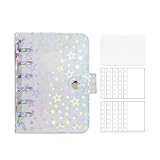 シール帳 a7 女の子 シール手帳 台紙 透明 バインダー リフィル 6穴 バインダー シールちょう帳 a7 可愛い 写真 日記帳 実用 通学 日常