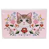 フェリシモ猫部[ミニ メッセージカード]ミニ ネームカード 8枚セット/ANC-29 ねこ