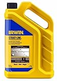 2パックIrwin 2032160 strait-line 5lb Permanentマーキングチョーク – ジェットブラックby AmericanツールExchange
