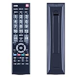 SHZ CT-90389 代用テレビリモコン TOSHIBA対応 東芝液晶デジタルテレビ 設定不要 操作簡単 感度レスポンス 19B3 22B3 26B3 32B3 40B3 (品番:75026873)