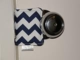The Original Cushy Closer Door Cushion (Navy Chevron) [並行輸入品]