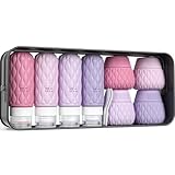 【2025客室乗務員推薦】100mlのトラベルボトル4個と50mlのクリームジャー4個、シリコン シャンプーボトル 旅行用 TSA承認済み 漏れない 詰め替え 携帯用容器