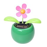 SODIAL(R) ソーラーダンスの花 - グリーンベース