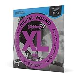 D'Addario ダダリオ エレキギター弦 XL Nickel .009-.054 7弦 Super Light EXL120-7 【国内正規品】