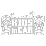 Sticker Shop Haru BABY IN CAR ティキ＆ダイヤモンドヘッド シルバー
