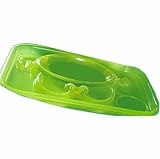 Tippitoes Feeding Tray and Cutlery (Green) by Tippitoes