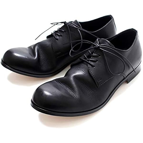 Amazon | [パドローネ] DERBY PLAIN TOE SHOES ダービー プレーントゥ 