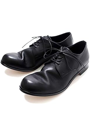 Amazon | [パドローネ] DERBY PLAIN TOE SHOES ダービー プレーントゥ 