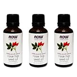 3個セット ローズヒップシードオイル 30ml now [海外直送品]