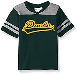 NCAA Oregon Ducks幼児用男の子サッカーシャツ、グリーン、2