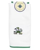 NCAA Notre Dame Fighting Irish新生児Burpパッド刺繍入りFighting Irishロゴ