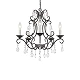 Trans Globe Lighting 70512 ABZ 5-Light Chandelier, Antique Bronze [並行輸入品]