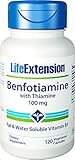 Life Extension - Benfotiamine With Thiamine - 100 Mg - 120 Caps by Life Extension