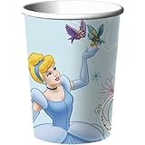 Cinderella Princess Party Supplies 16oz Plastic Cup - 1 Each by Hallmark