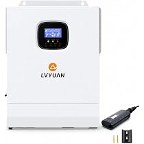 Amazon.co.jp: LVYUAN（リョクエン）5000W 正弦波 ハイブリッド
