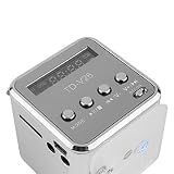 ミニデジタルポータブル音楽MP3 プレーヤーマイクロ デジタルスピーカー MP3 音楽プレーヤー 音楽プレーヤーFMラジオステレオ PCファッションサポートTFカードUSBディスクFM ミニスピーカー