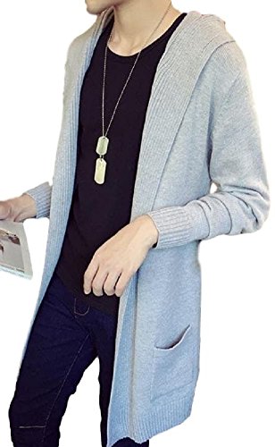 ファッションのアイデア画像 最高のフード ニット アウター メンズ