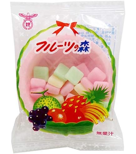 Amazon.co.jp: 共親製菓 フルーツの森 48個 駄菓子 お菓子 おやつ
