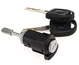 車フロントドアロックバレルセットlegt /右with 2キーfor VWゴルフmk4 OEM 1u0837168 Right 1U0837168