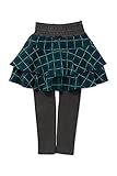(フェリシモ) ノビッツ 元気いっぱい らくノビスカッツ ブラックウォッチ ガールズ 9