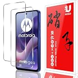 【2枚セット】UNEED motorola moto g66j/g66y 5G 5g フィルム moto g66y 5g 用の ガラスフィルム 強化保護フィルム 貼り付け簡単/気泡ゼロ/ケースと干渉せず/硬度9H/飛散防止/指紋防止