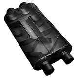 Flowmaster 530513 50 Big Block Muffler - 3.00 Dual IN / 3.50 Offset OUT - Mild Sound
