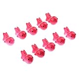 F Fityle マイクロ風景　金魚　ミニチュア　盆栽　工芸　庭　素晴らしい　全２色　約１０個入り　耐久性 - 赤