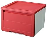 天馬 奥行スリム引出し 幅45×奥行40×高さ31cm PRX カバゾコ 45 サンセットオレンジ 8754