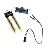 Lovoski 土壌湿度湿度計　Arduino用　水分検出　センサーモジュール　自動装置　取り付け簡単　3.3V～5V