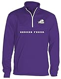 NCAA TCU Horned FrogsメンズOVB Quarter Zip Poly Fleece、パープル、Large