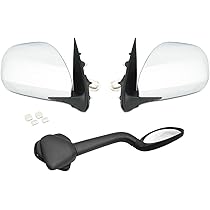 Amazon | ハイエース 200系 電動角度調整 電動格納 S-GL メッキ