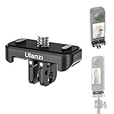Ulanzi Insta360 X4用 カメラマウントアダプター クイックリリースマウント 3in1 GoPro対応マウント/Action対応マウント/三脚変換アダプター 1/4ネジ穴つき 折りたたみ式 三脚マウント アルミ製 耐衝撃性