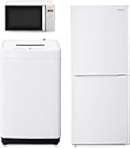 Amazon | アイリスオーヤマ 家電3点セット 冷蔵庫 162L 洗濯機 7kg