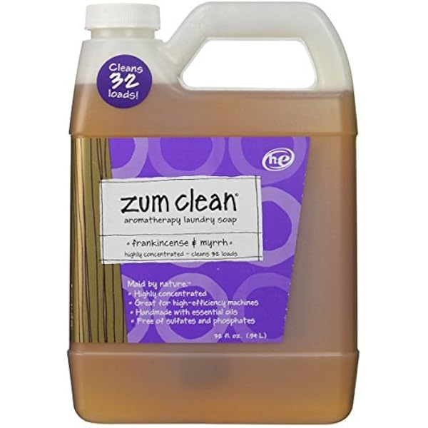 Amazon | Zum Clean, アロマセラピーランドリーソープ 1.89L