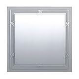 ミラー 鏡 壁掛け ユニットバス交換用 [幅40.6×高41cm] MS114-410-406